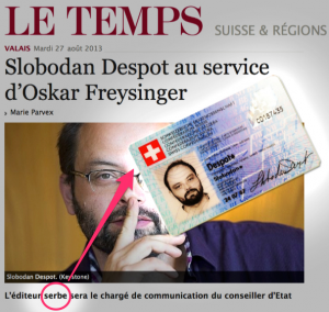 despot temps
